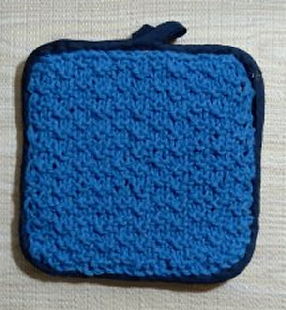 Knit Potholder 07