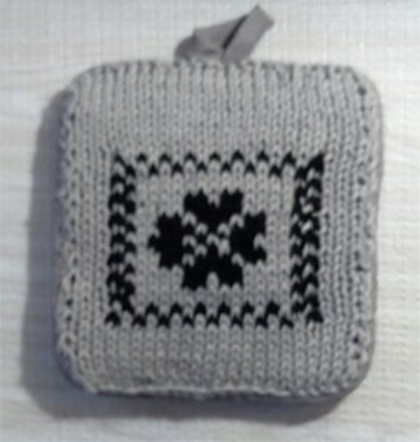 Knit Potholder 09