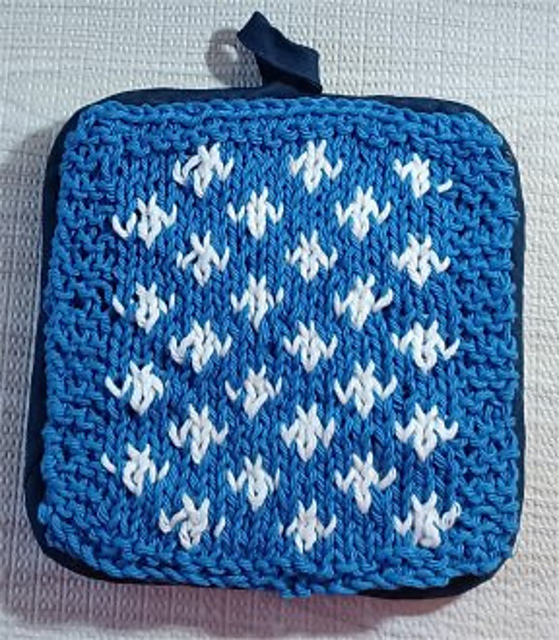 Knit Potholder 29