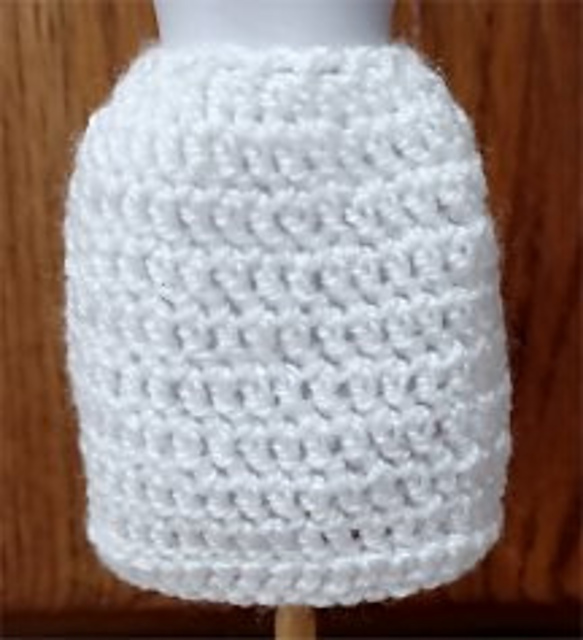 Fashion Doll White Skirt