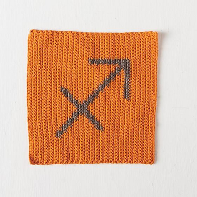 Zodiac Dishcloth Series Sagittarius