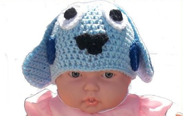 Blues Puppy Hat
