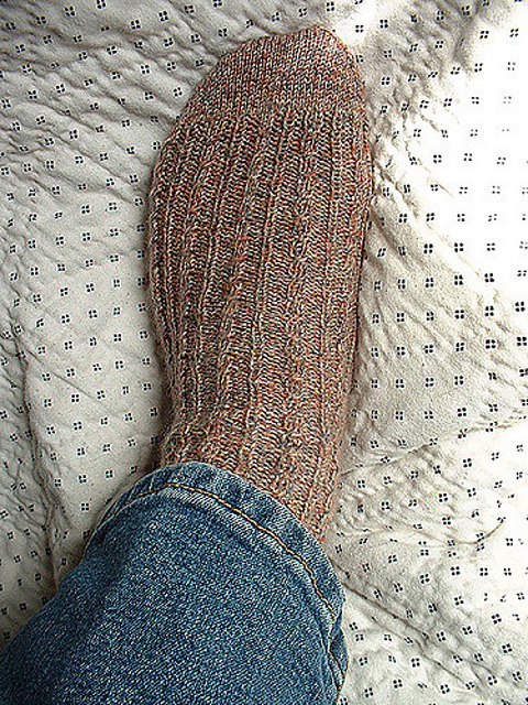 Twisted Stitch Socks