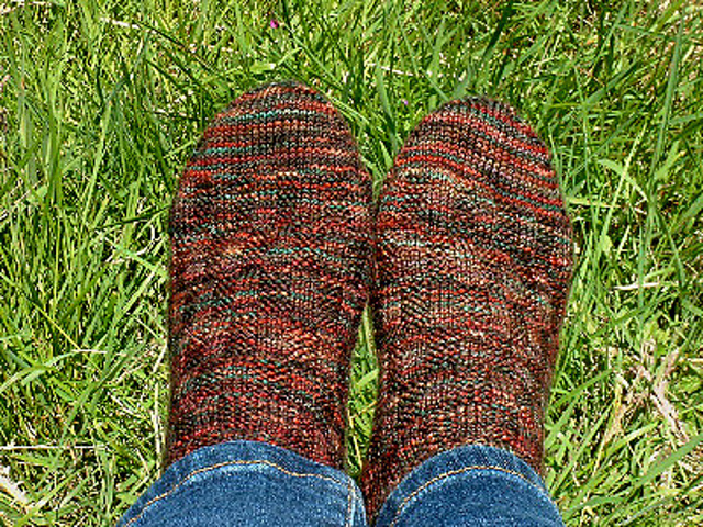 Garter Bars Socks