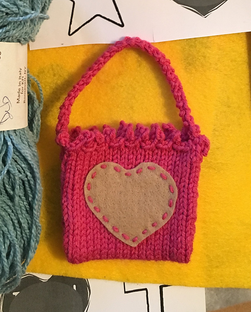 Mini Messenger Bag Ornament