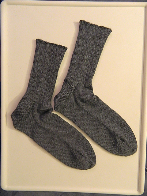Jeff's Socks Toe Up