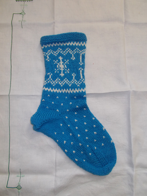 Christmas Stocking - Snowflake