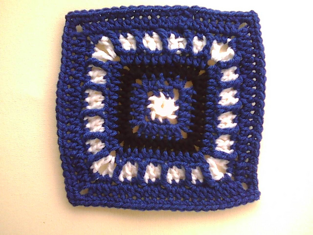 Tardis Granny Square