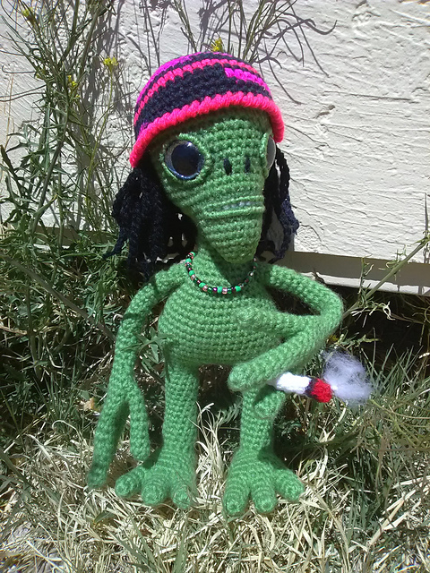 Little Green Dude Alien