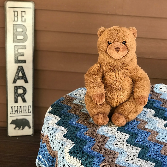 6-Day Baby Boy Blanket