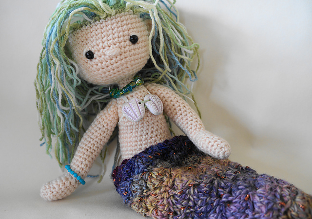 My little crochet doll - Mermaid