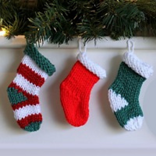 Mini Knit Stockings