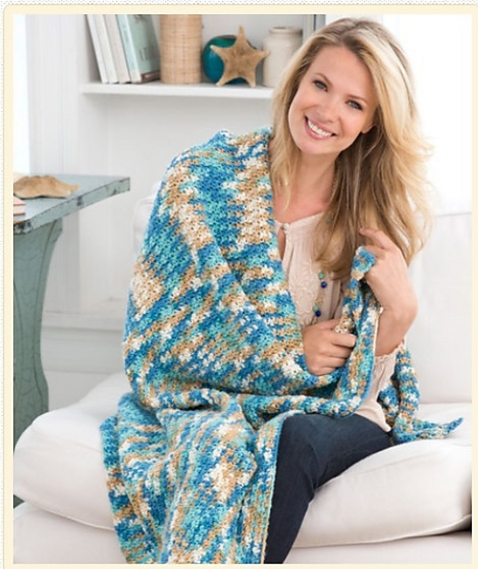 Just Beachy Throw