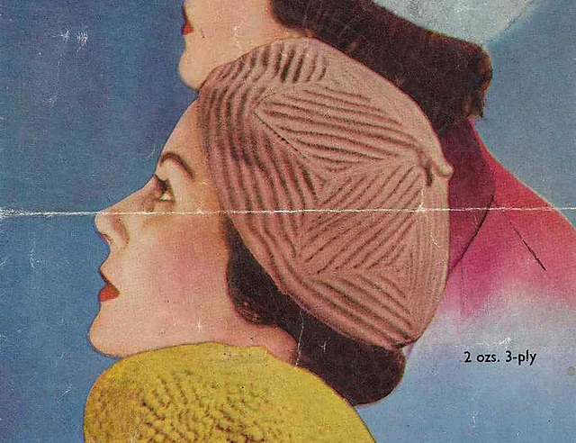 Ridge-Stitch Beret (505)