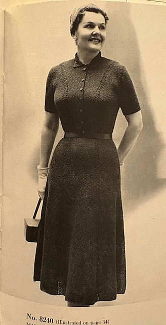 No. 8241 Paneled Shirtwaist