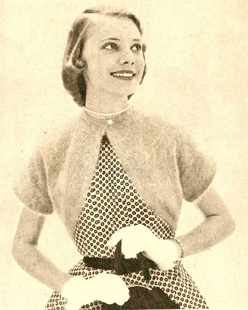 A Bolero for Party Wear