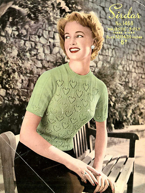 Cascading Hearts Pullover