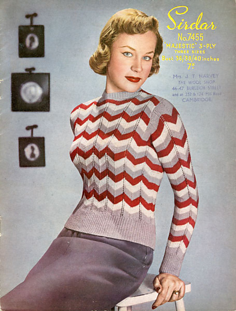 Chevron Striped Jumper