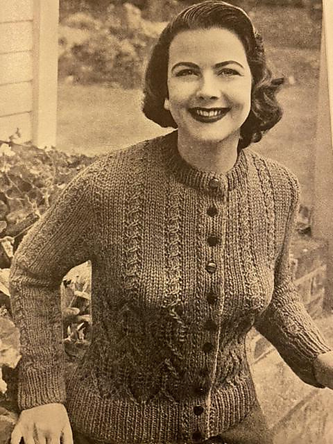 Quick-to-knit and comfortable