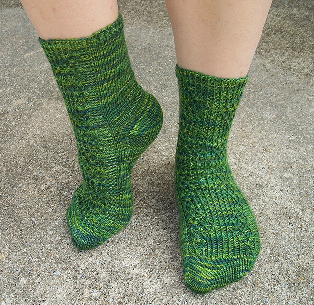 Ravelry: Cut & Paste Socks pattern by Forward Motion