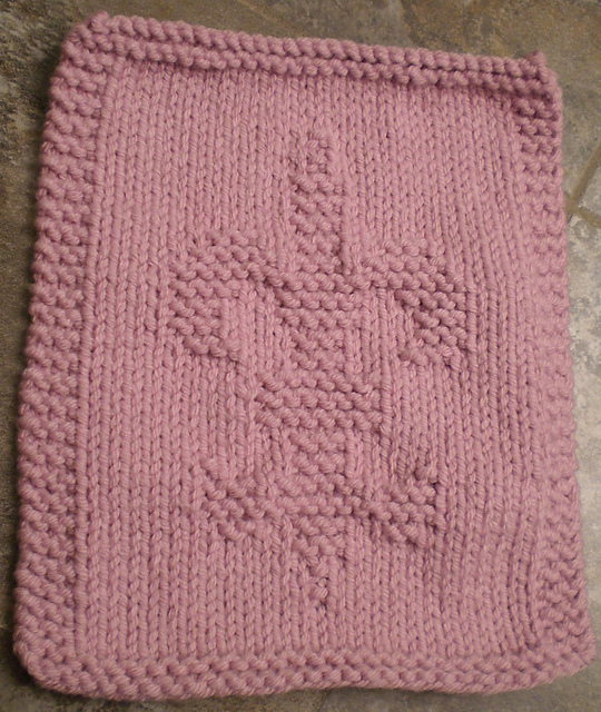Skinny Fleur De Lis Washcloth