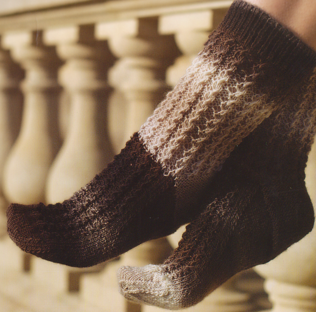 Not Just Cable Socks