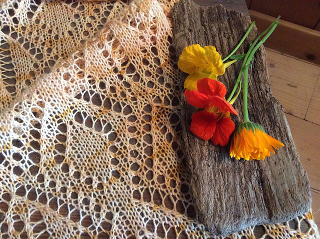 Diamond Lace Shawl