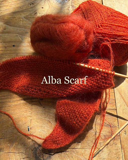 Alba Scarf Mohair Edition