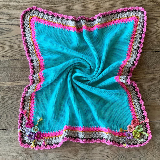 wick farm baby blanket