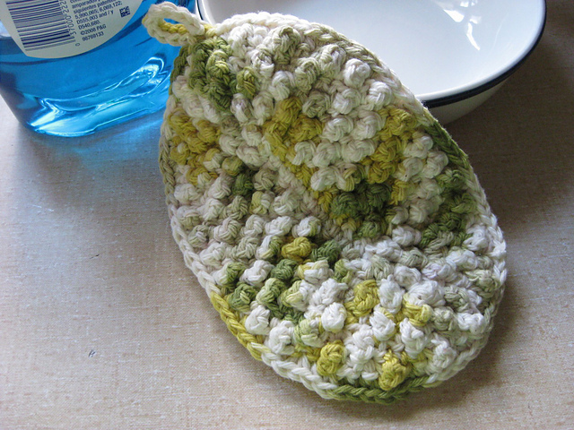 Oval Tiny Bubbles Scrubby