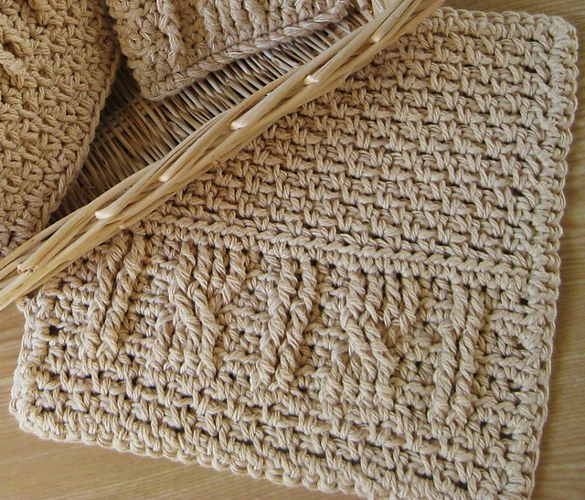 Grandpa's Sweater Dish Cloth