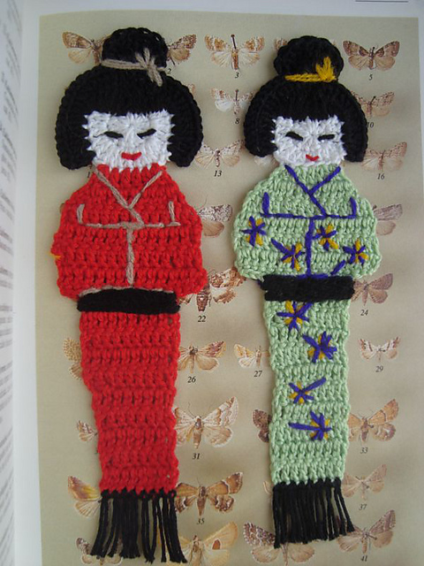 Kokeshi bookmark