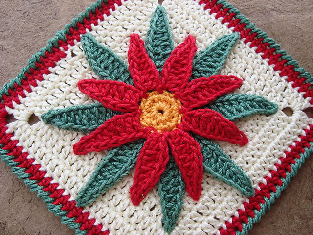 Granny Poinsettia (Flor de Nochebuena)