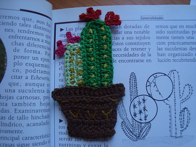 Cactus Bookmark
