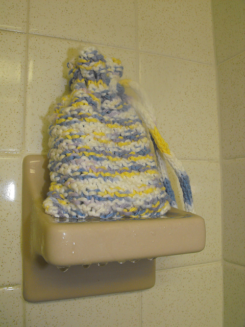 Spiral Soap Scrubby