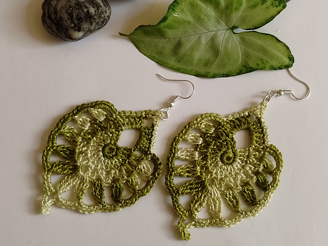 Leaf Dangle Earrings