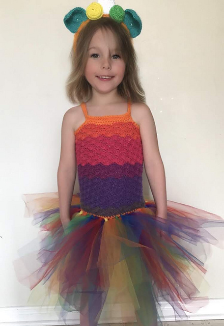 Rainbow Unicorn Tutu Dress