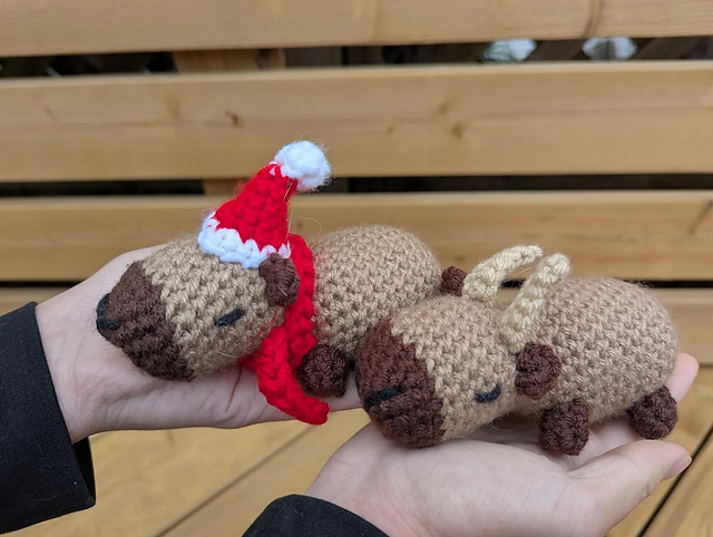 Christmas Capybara