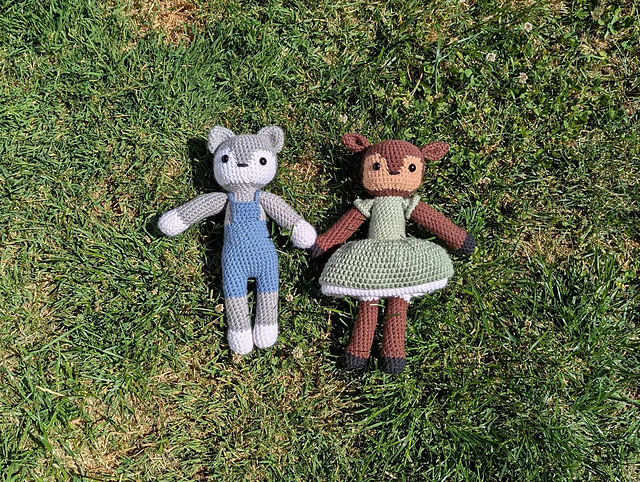Deer and Wolf