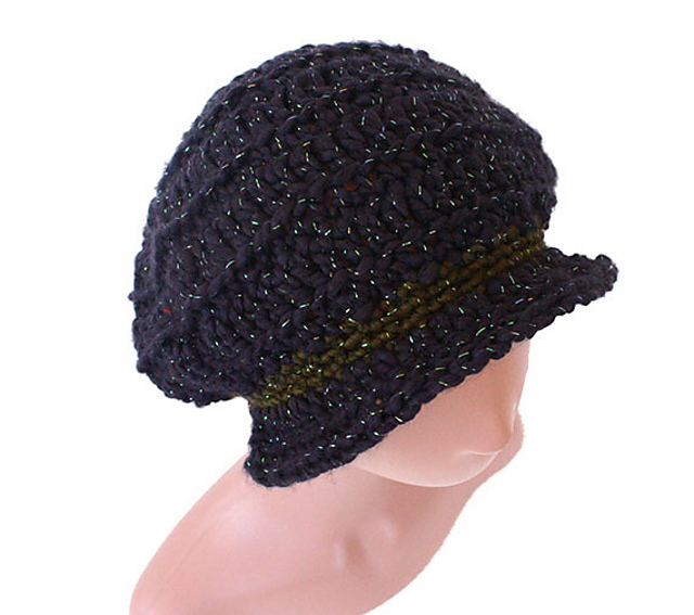 Slouchy Victorian Maid Hat Remix