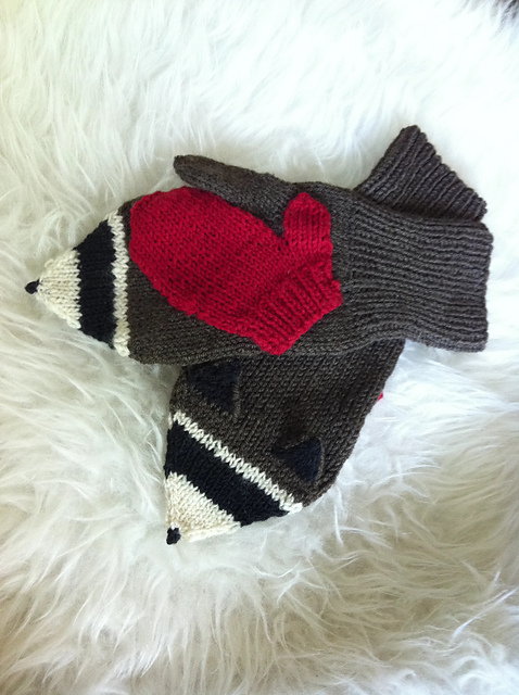 Kiss on the Hand Mittens