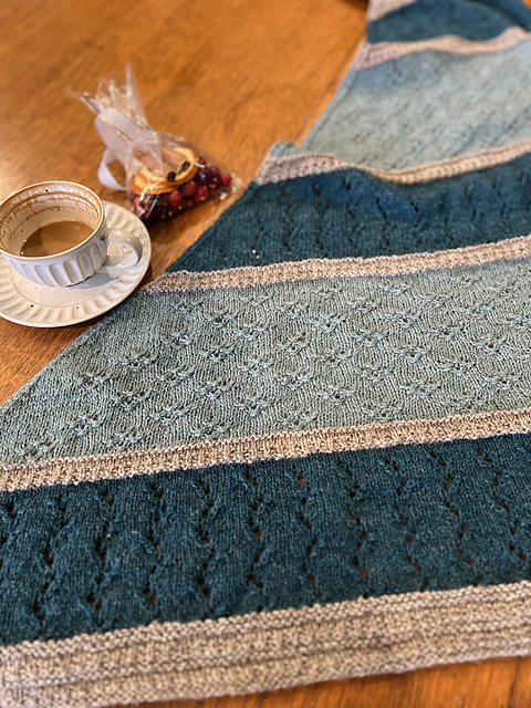 Winter Garden Shawl