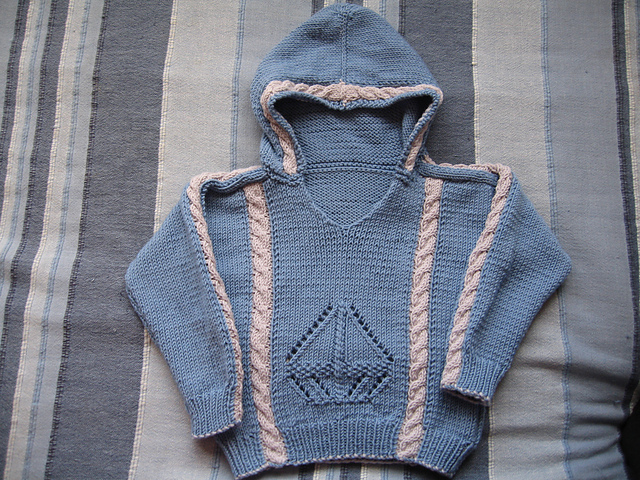 Baby's Hooded Windjammer Pullover