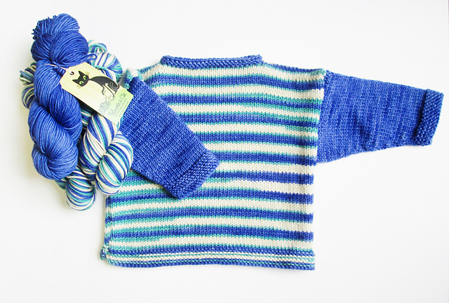 Easy Sweater for kids from 2 to 8 !