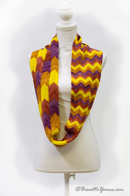 Bargello Infinity Scarf