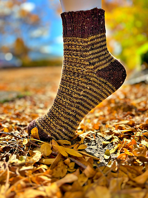 Textured Tweed Socks