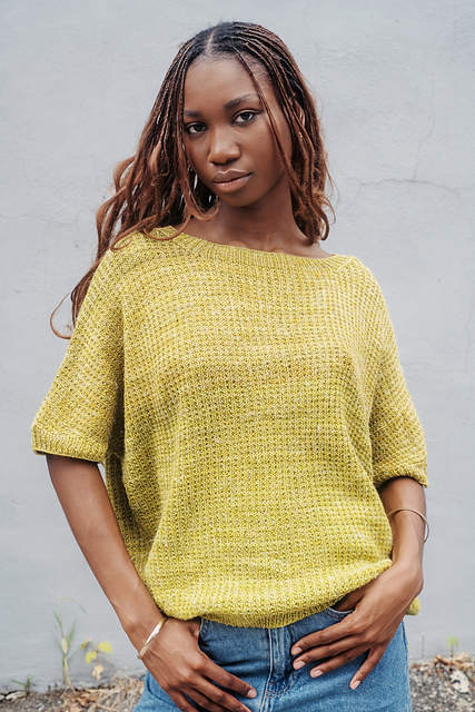 Ravelry: Andrianne Pullover pattern by Evelyn Siatra