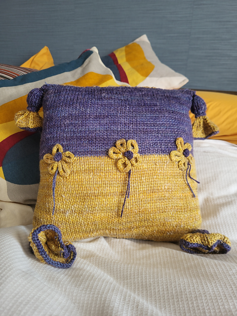 Diagonal Stripes Pillow