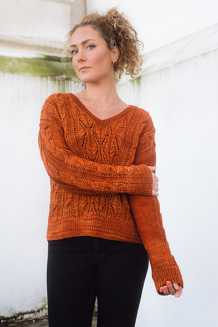 2face pattern knit Alia 完売 Ravelry: Craniumania Sweater pattern by Alice Briallen