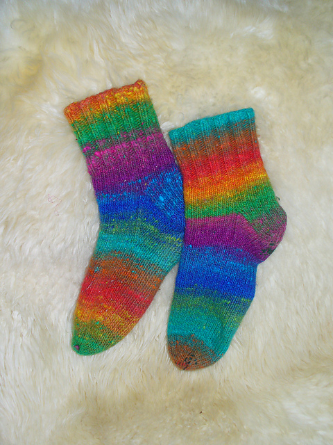 Just Plain Vanilla Socks